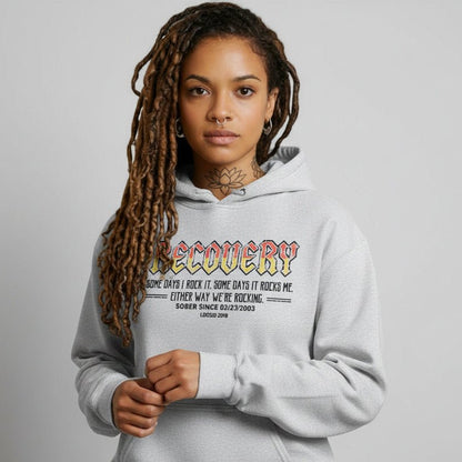 Recovery Rock Recovery Hoodie side view (view 26)