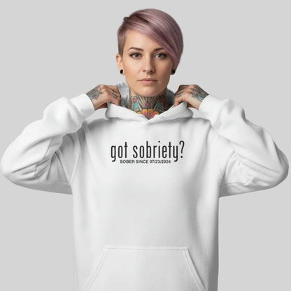 Got Sobriety Recovery Hoodie side view (view 6)
