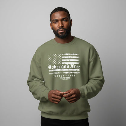 Sobriety Recovery Hoodie featuring the design (view 21)