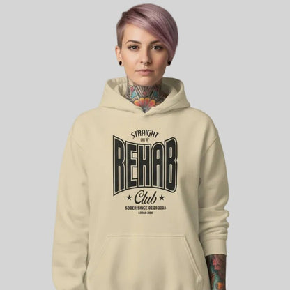 Rehab Recovery Hoodie featuring the design (view 21)