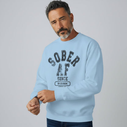 Sobriety Recovery Hoodie lifestyle view (view 25)