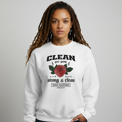 Strong & Clean Personalized Recovery Recovery Hoodie close-up view (view 32)