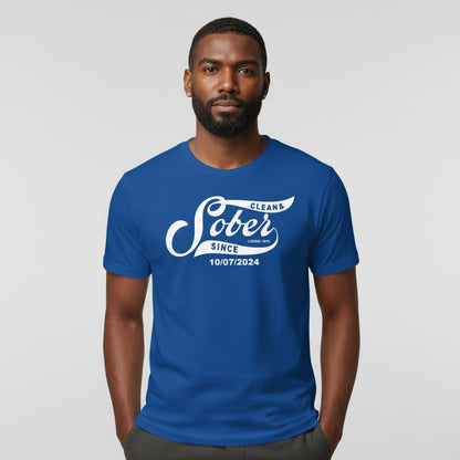 Sober Since Sober T Shirt product photo (view 20)