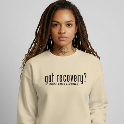Got Recovery Women's Sobriety Recovery Hoodie lifestyle view (view 25)