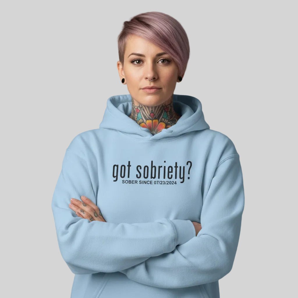 Got Sobriety Recovery Hoodie product photo (view 50)