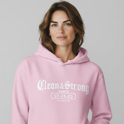 Old School Clean & Strong Recovery Hoodie packaging detail (view 18)
