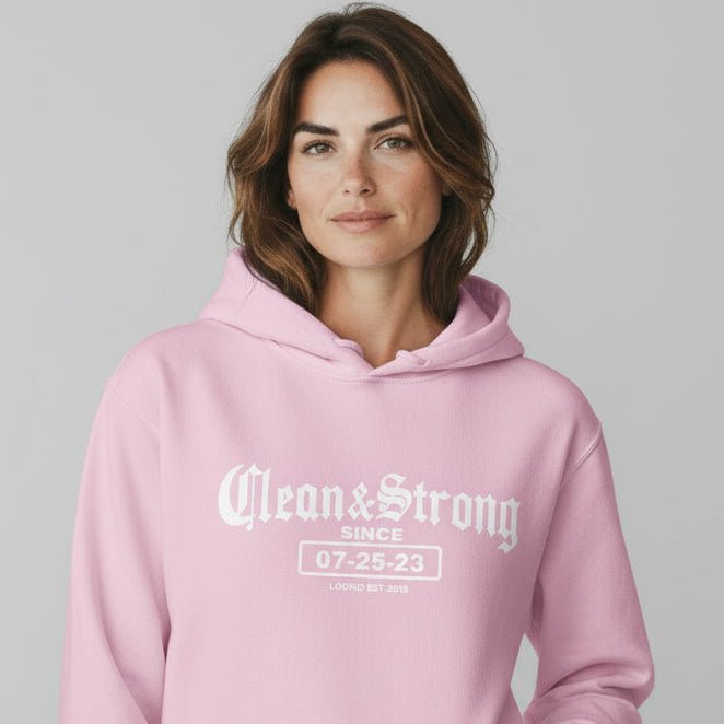 Old School Clean & Strong Recovery Hoodie packaging detail (view 18)