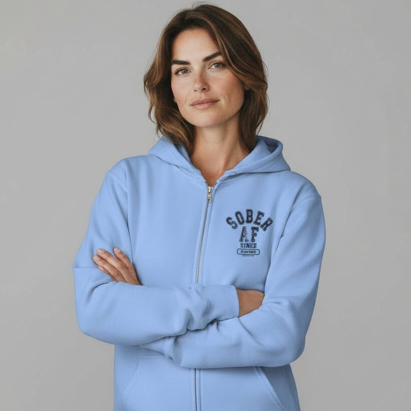 Zip Recovery Hoodie close-up view (view 12)