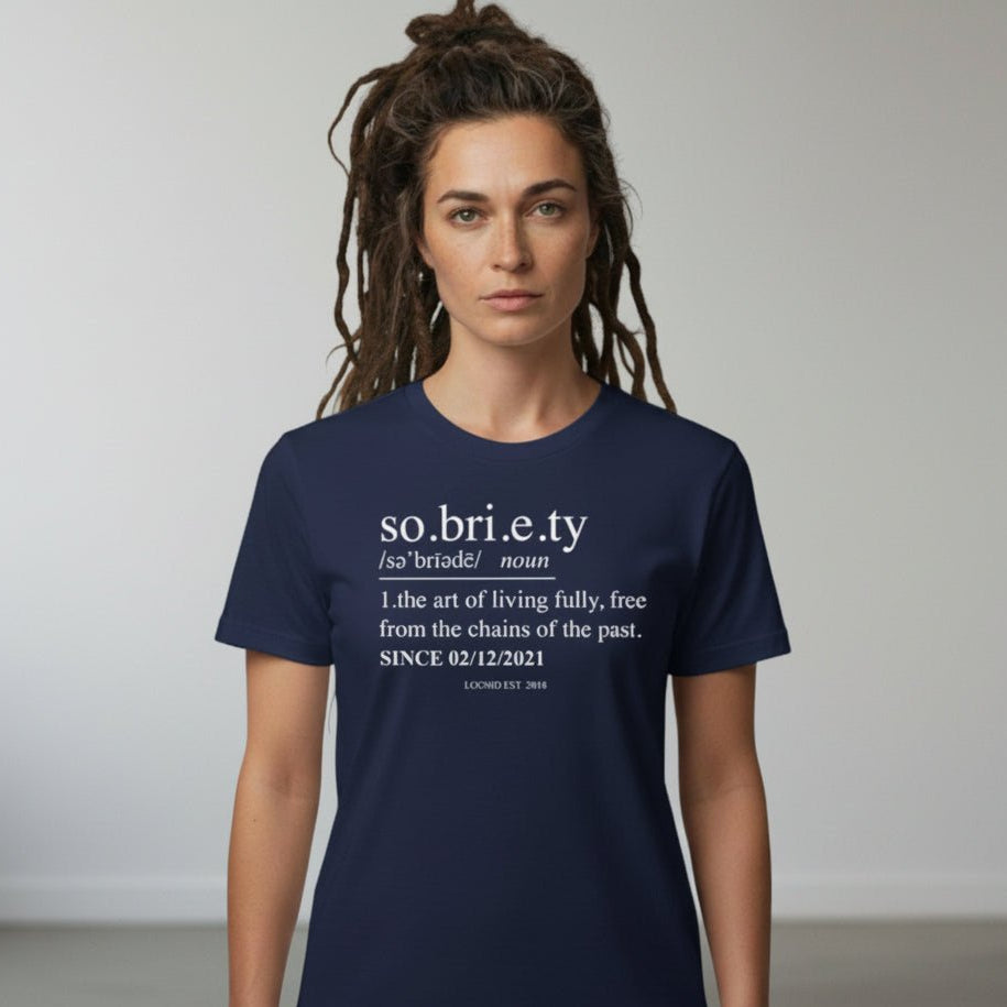 Sobriety Definition Sober T Shirt product photo (view 10)