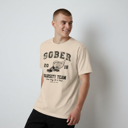 Sober Varsity Men's Sober Sober T Shirt fit detail (view 19)