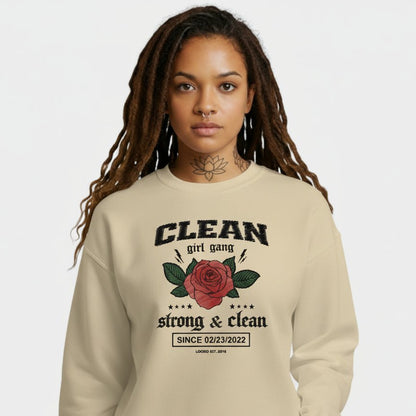 Strong & Clean Personalized Recovery Recovery Hoodie lifestyle view (view 25)