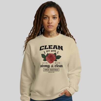 Strong & Clean Personalized Recovery Recovery Hoodie side view (view 26)
