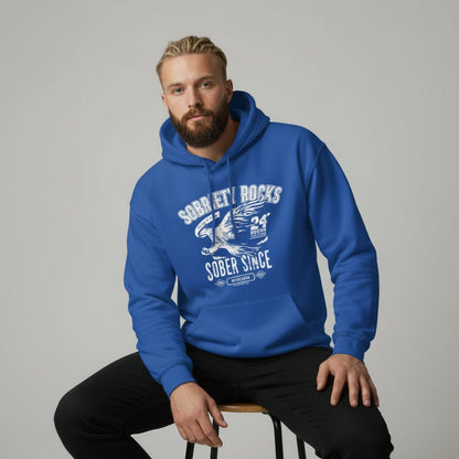 Sober Since Recovery Hoodie side view (view 16)