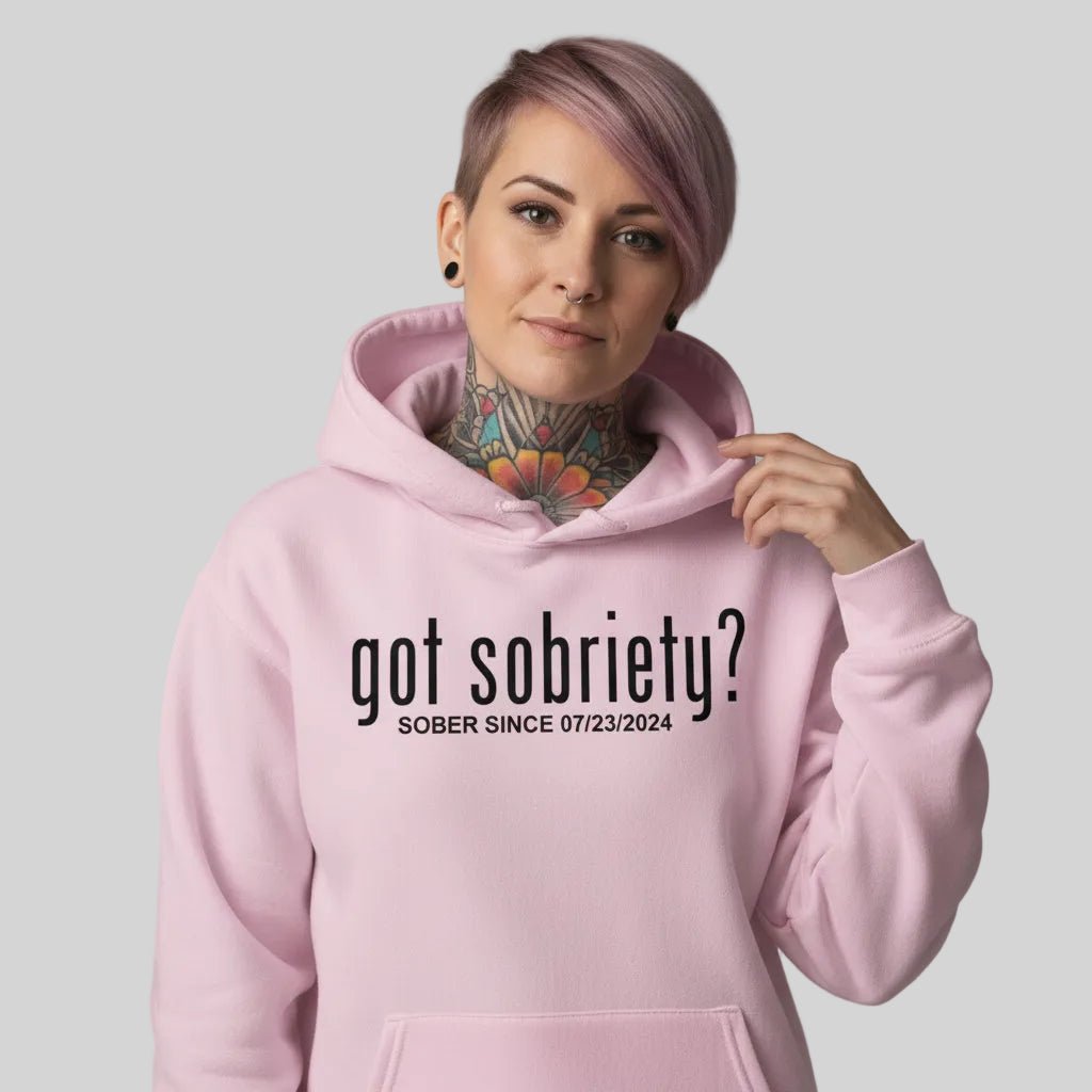 Got Sobriety Recovery Hoodie product photo (view 40)