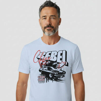Clean Rebel Sober T Shirt side view (view 6)