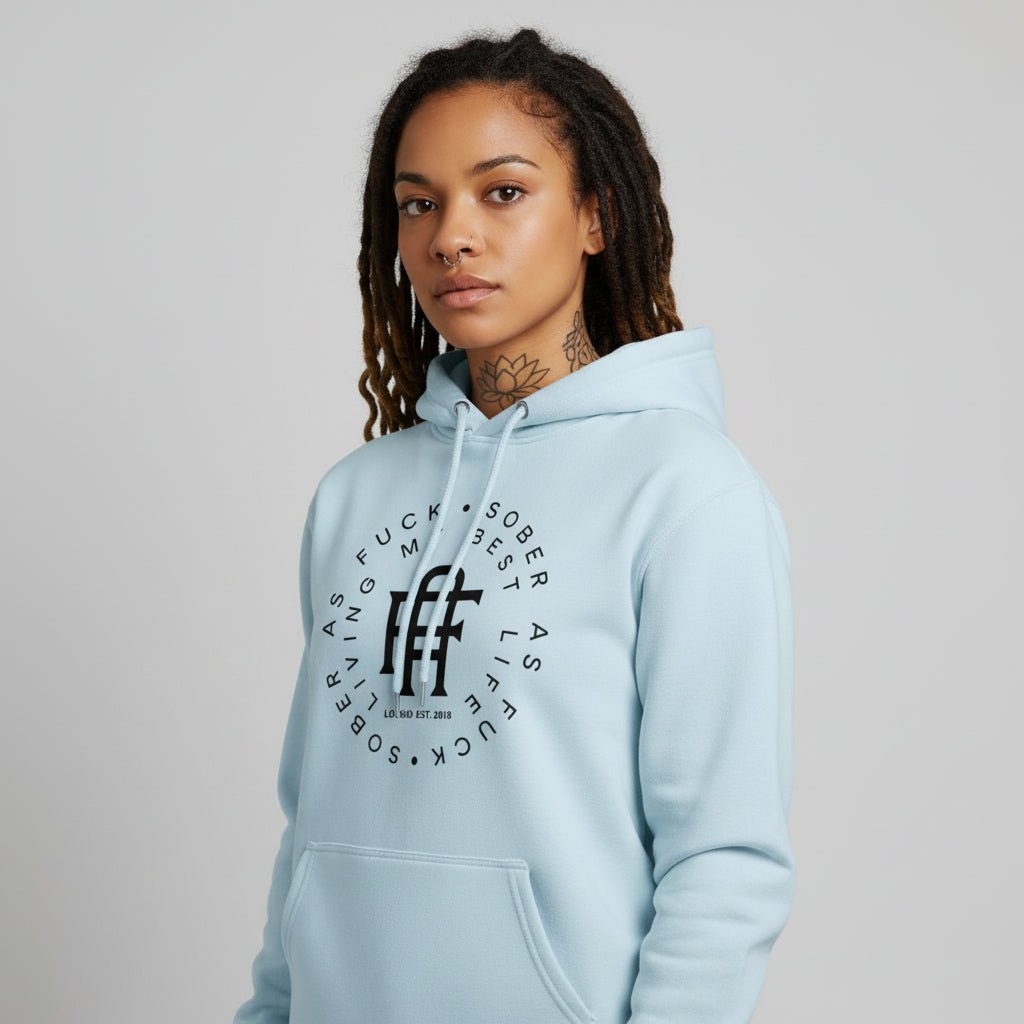 Living My Best Life Recovery Hoodie back view (view 17)