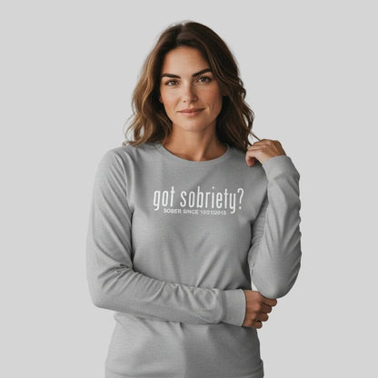 Long Sleeve Sober Sober T Shirt graphic detail (view 24)