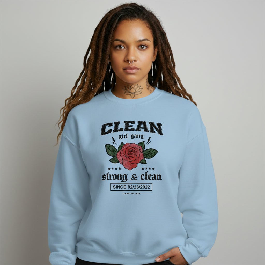 Strong & Clean Personalized Recovery Recovery Hoodie product photo (view 20)