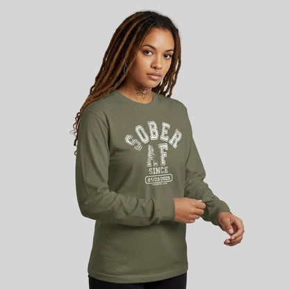 Sober AF Long Sleeve Sober T Shirt fit detail (view 29)