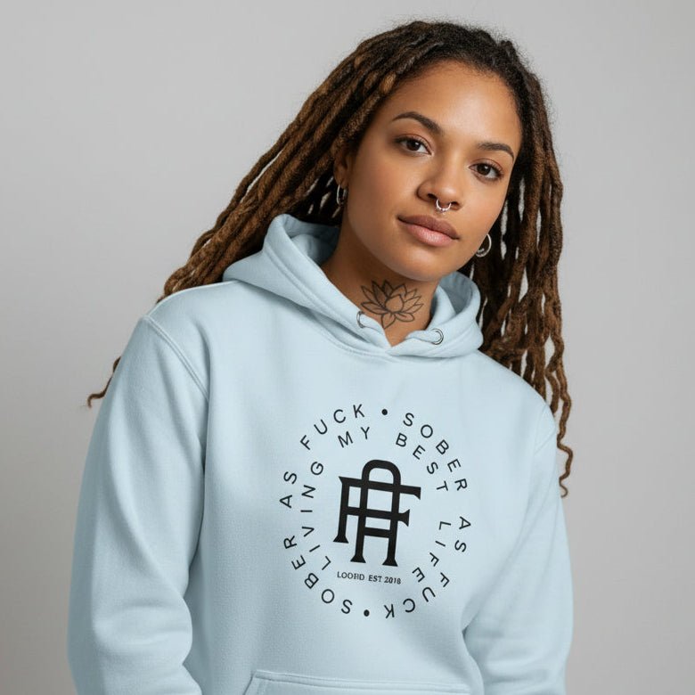 Living My Best Life Recovery Hoodie side view (view 16)