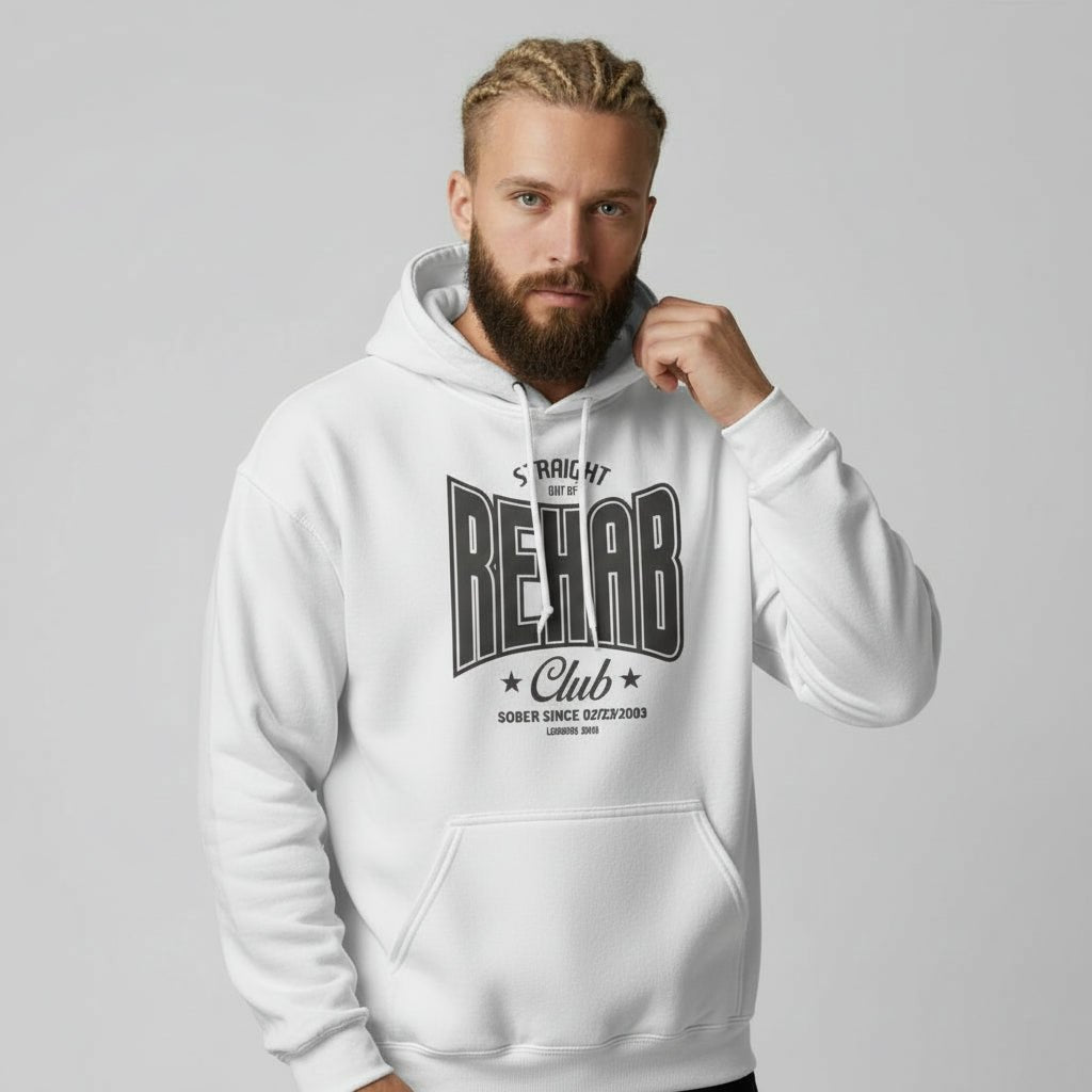 Rehab Recovery Hoodie close-up view (view 22)
