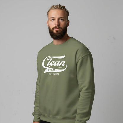 Clean Since Recovery Hoodie back view (view 17)