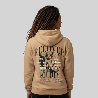 Sober Hoodie Limited Edition Recovery Hoodie side view (view 6)