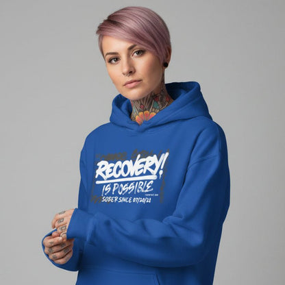 Recovery Is Possible for Women Recovery Hoodie graphic detail (view 14)