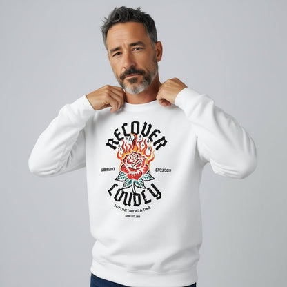 Sobriety Recovery Hoodie featuring the design (view 21)