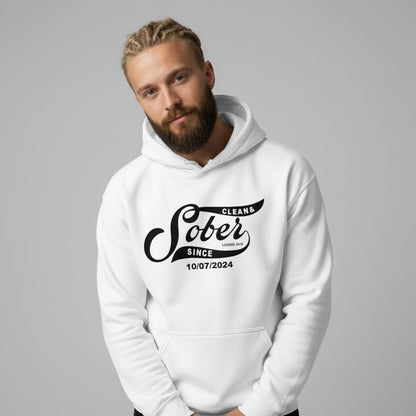 Sober Since Recovery Hoodie graphic detail (view 34)