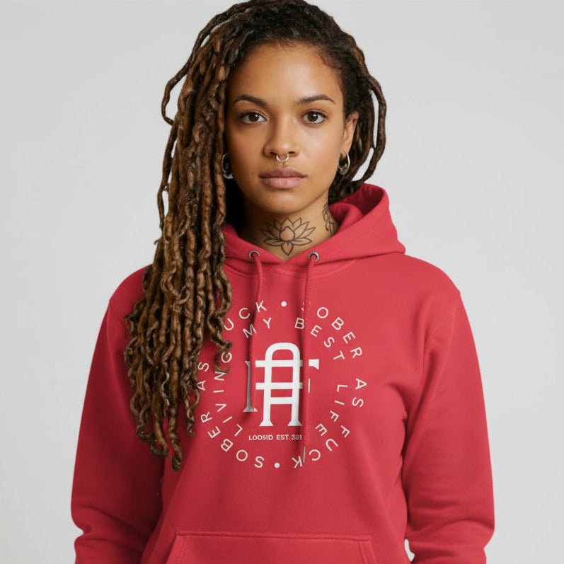 Living My Best Life Recovery Hoodie fit detail (view 19)