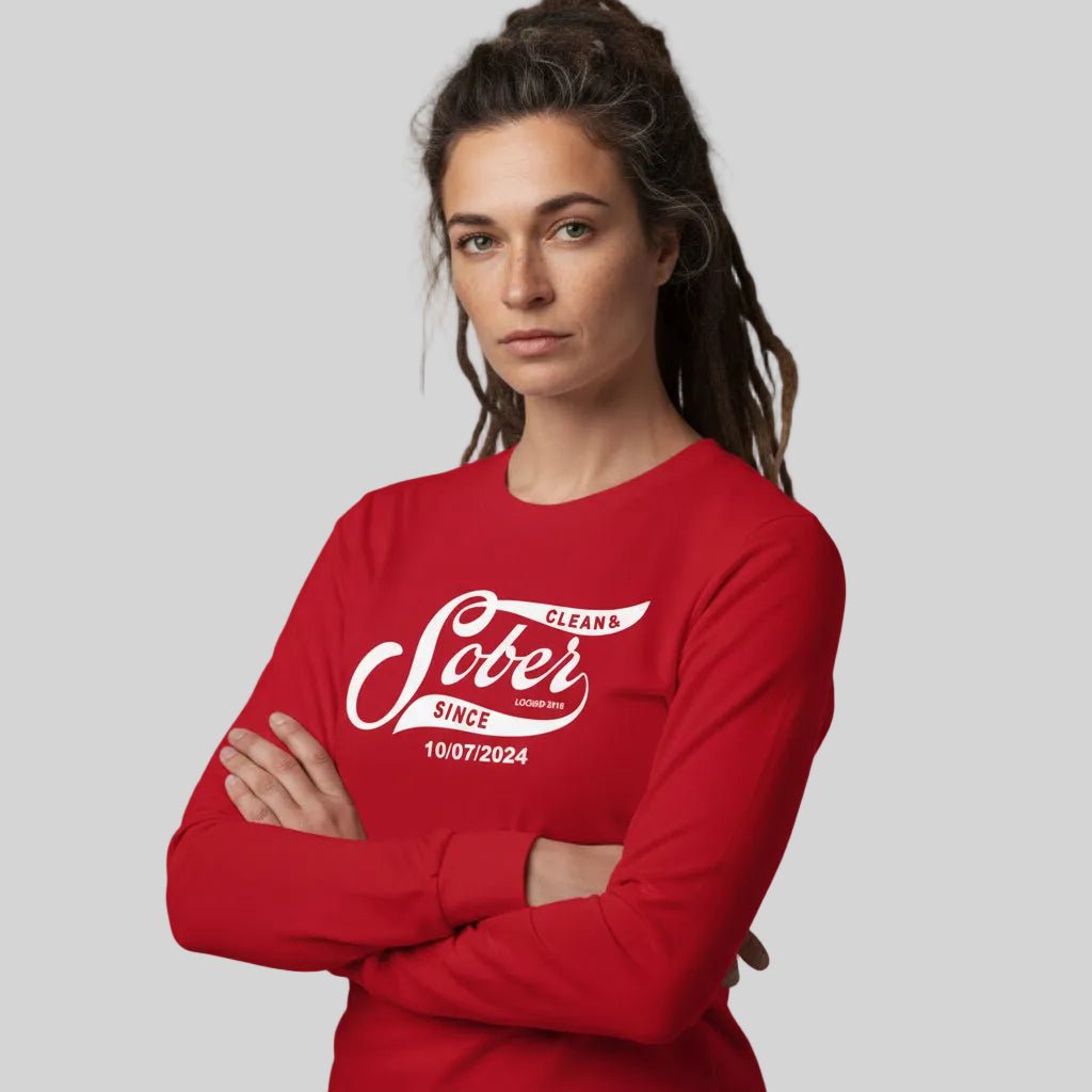 Long Sleeve Sober Sober T Shirt graphic detail (view 24)