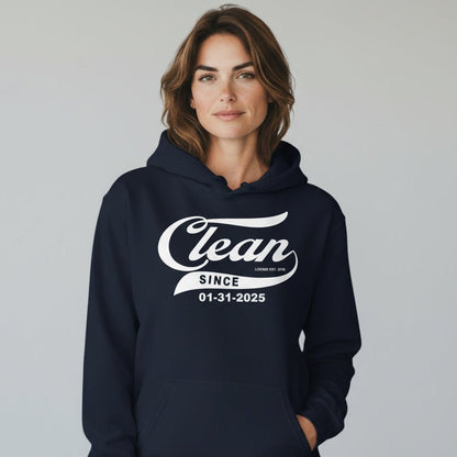 Clean Since Sober Recovery Hoodie packaging detail (view 8)