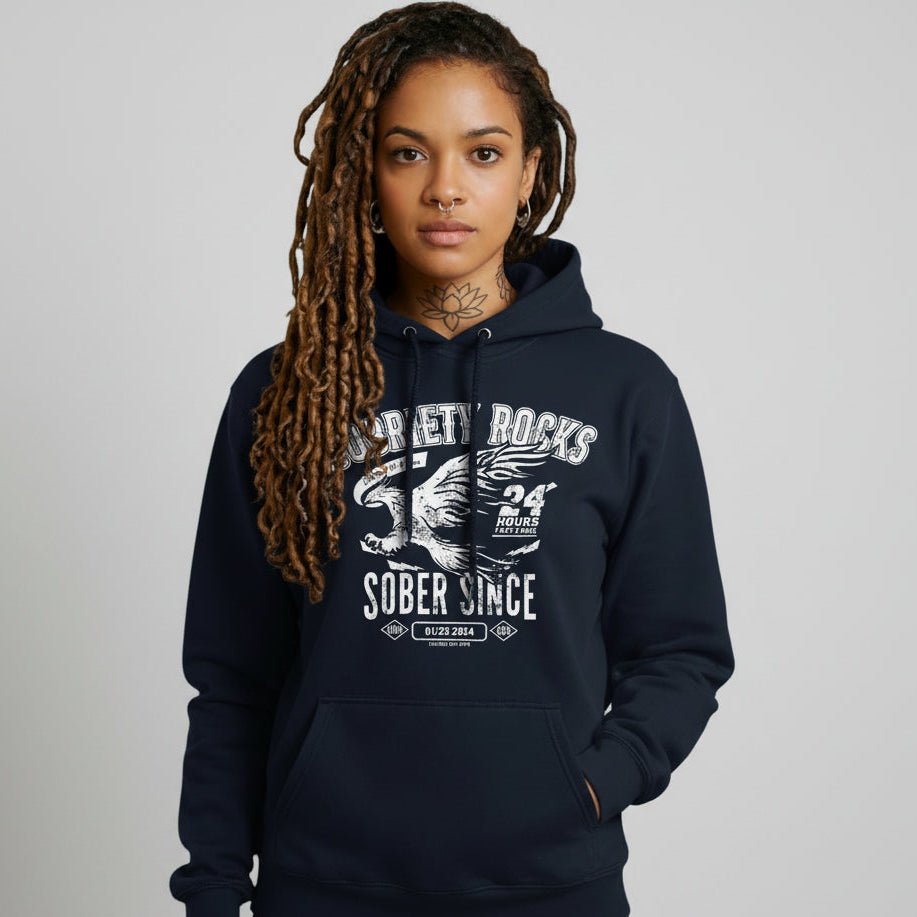 Sober Since Recovery Hoodie product photo (view 10)