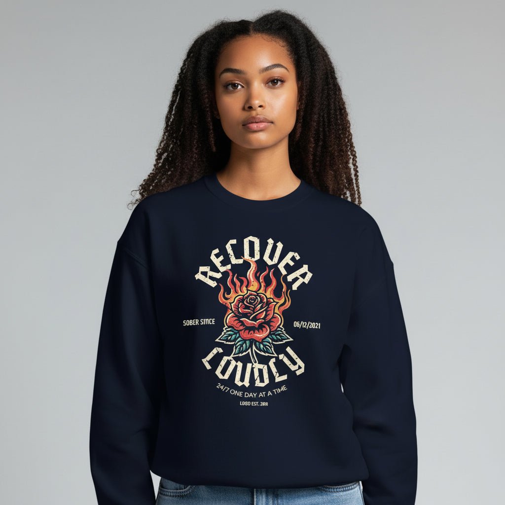 Recover Loudly Recovery Hoodie product photo (view 10)