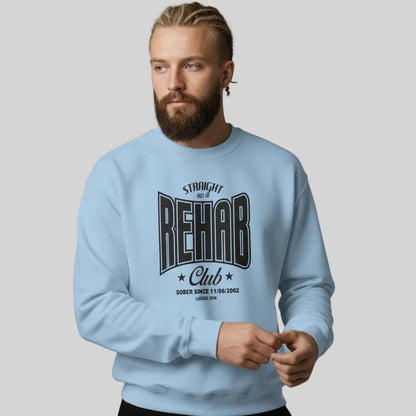 Rehab Recovery Hoodie flat lay styled image (view 33)