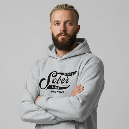 Sober Since Recovery Hoodie packaging detail (view 38)