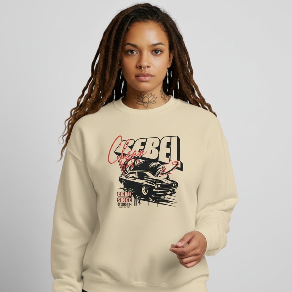 Clean Since Recovery Hoodie side view (view 16)