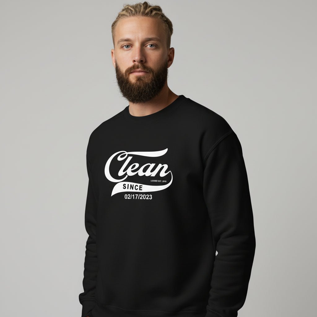 Clean Since Recovery Hoodie fit detail (view 9)