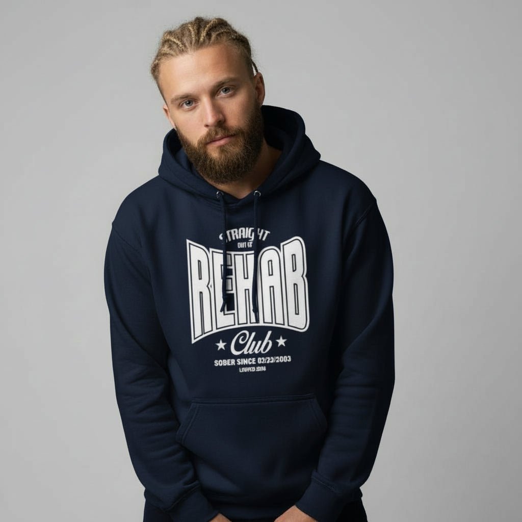 Rehab Recovery Hoodie lifestyle view (view 25)