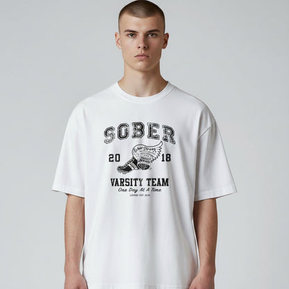Sober Varsity Men's Sober Sober T Shirt fit detail (view 29)