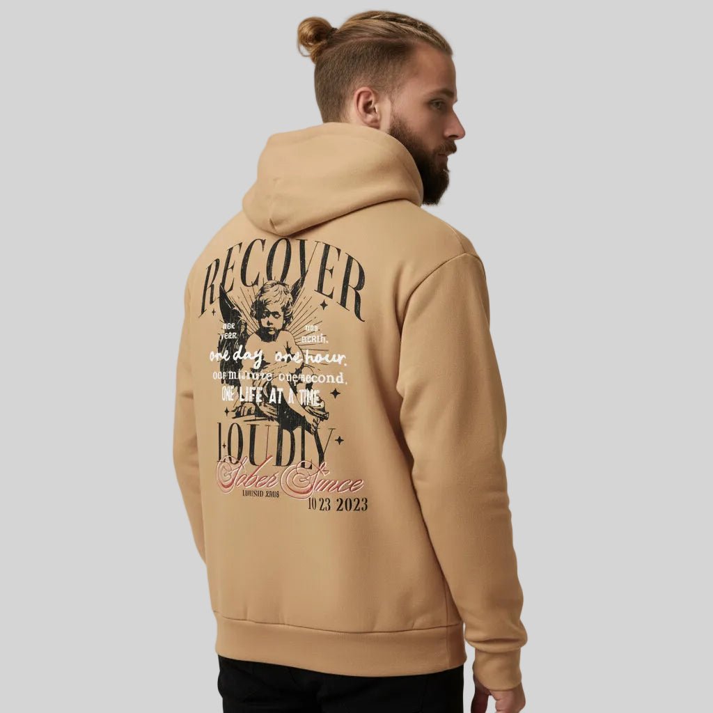 Sober Hoodie Limited Edition Recovery Hoodie packaging detail (view 8)