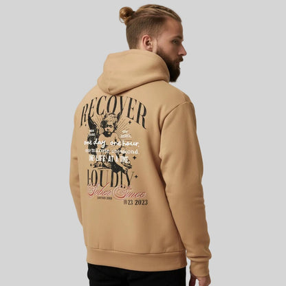 Sober Hoodie Limited Edition Recovery Hoodie packaging detail (view 8)