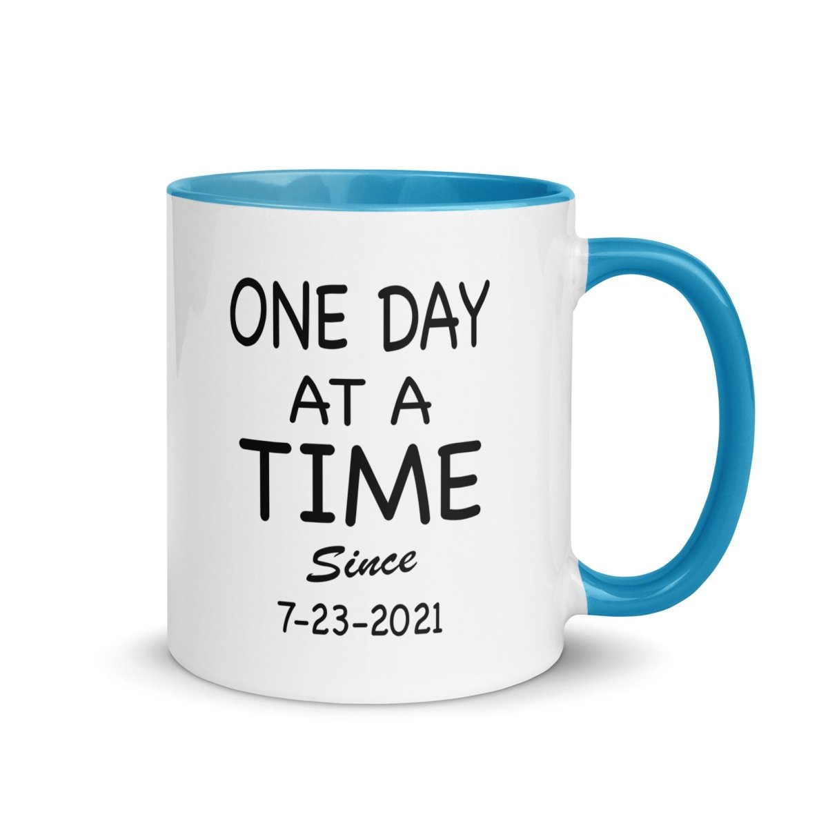 One Day At A Time Sober Coffee Mug packaging detail (view 8)