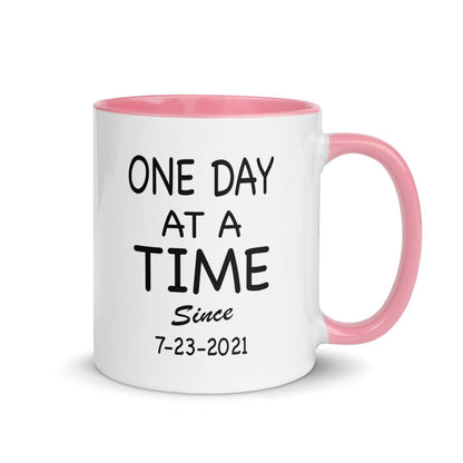 One Day At A Time Sober Coffee Mug product photo (view 10)