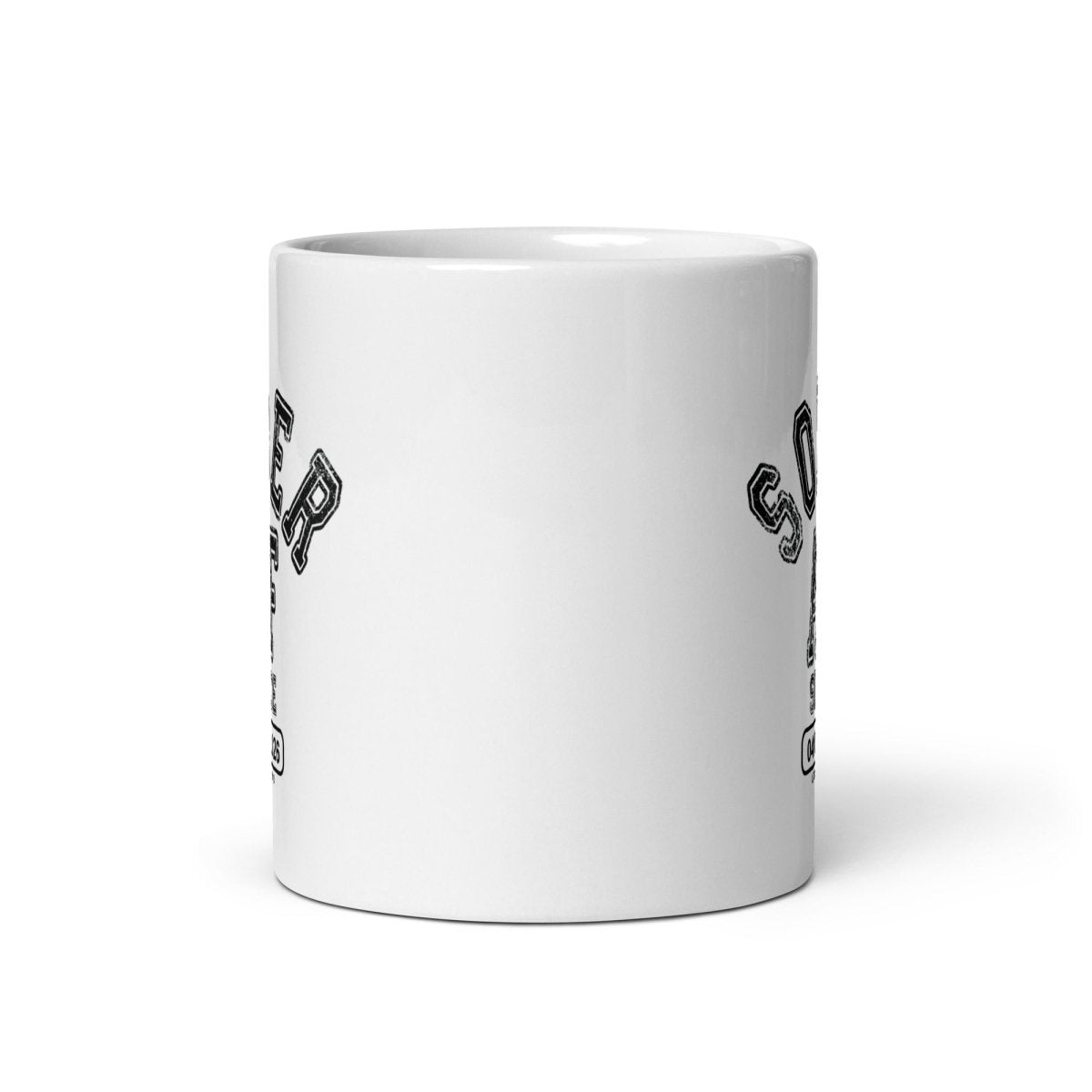Sober AF White Sober Coffee Mug product photo (view 10)