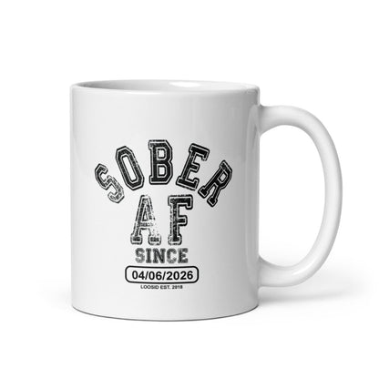 Sober AF White Sober Coffee Mug packaging detail (view 8)