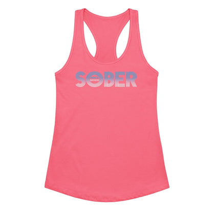 Retro Sober Since Sober Tank Top packaging detail (view 8)