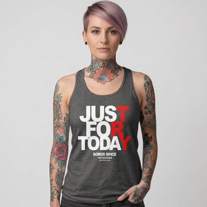 Just Try For Today Sober Tank Top side view (view 16)