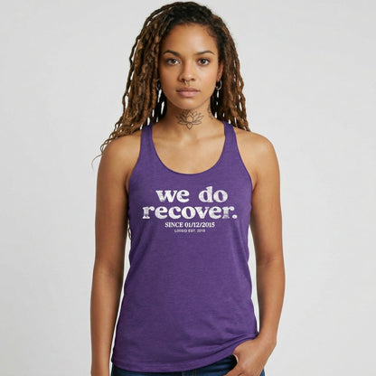 We Do Recover Sober Tank Top product photo (view 10)
